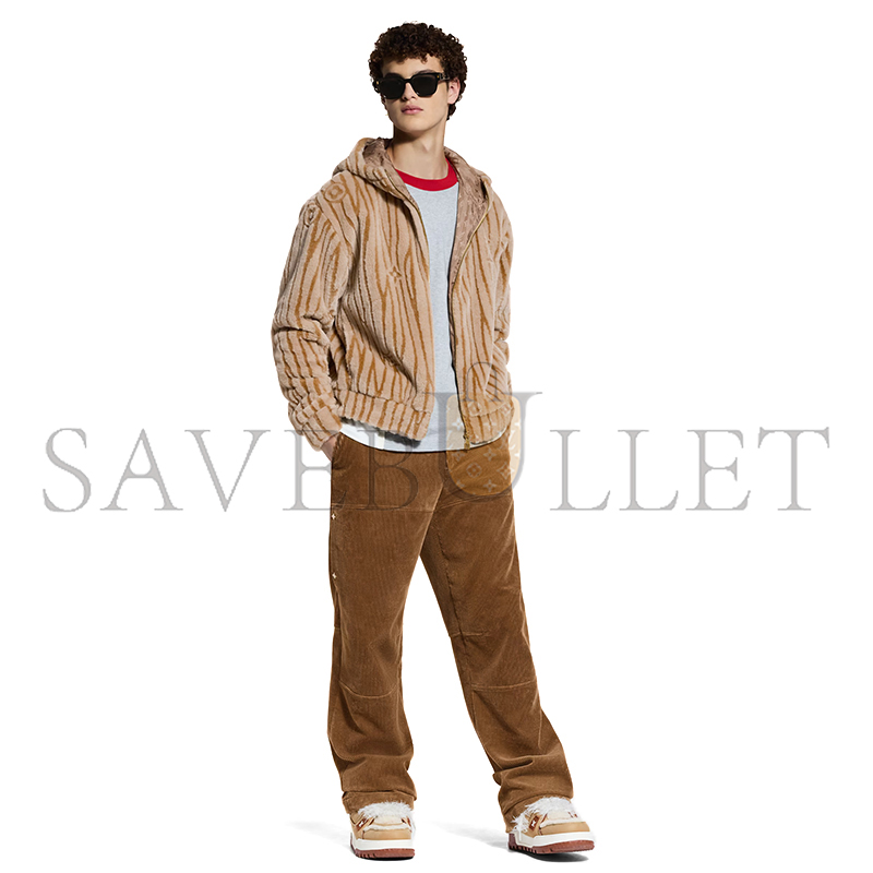l0vis Vvtt0n epi fleece hooded blouson 1ajcdz